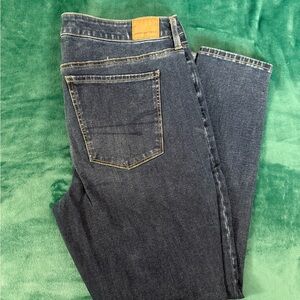 American Eagle Outfitters Women's Dark Blue Skinny Jeans